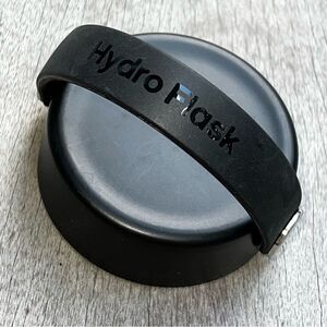 Hydro Flask Wide Mouth 2-1/4" Replacement Lid Screw On Top Handle Black